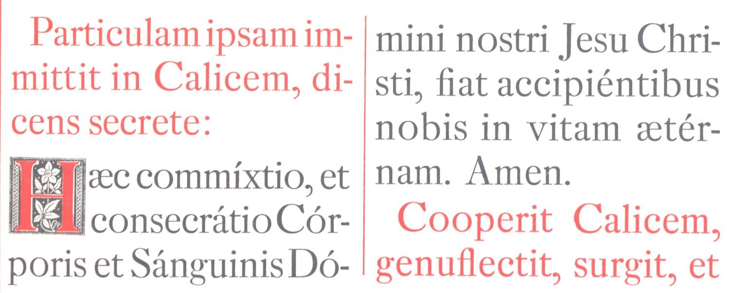 Tridentes koncila misāle