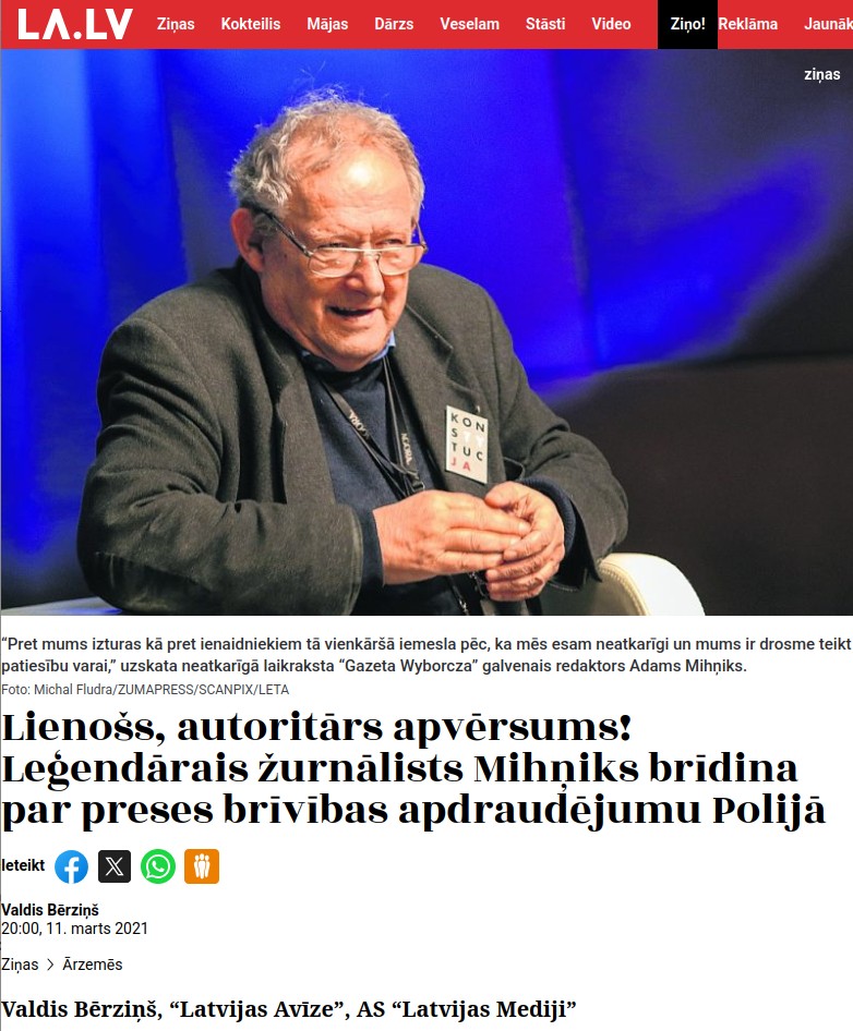 Lienošs, autoritārs apvērsums