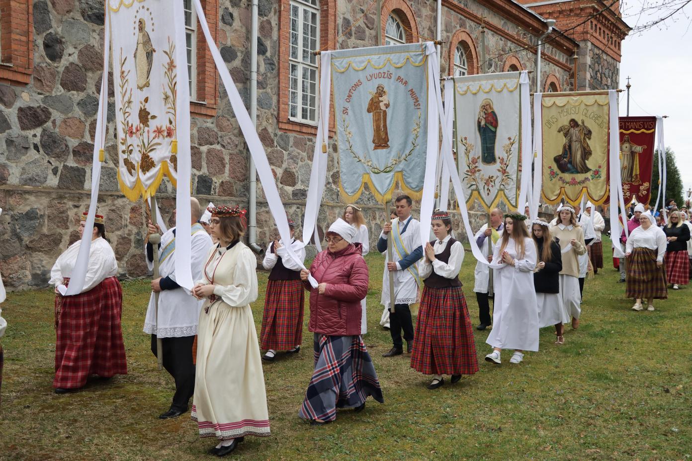 2025. gada Lieldienas Vārkavas draudzē
