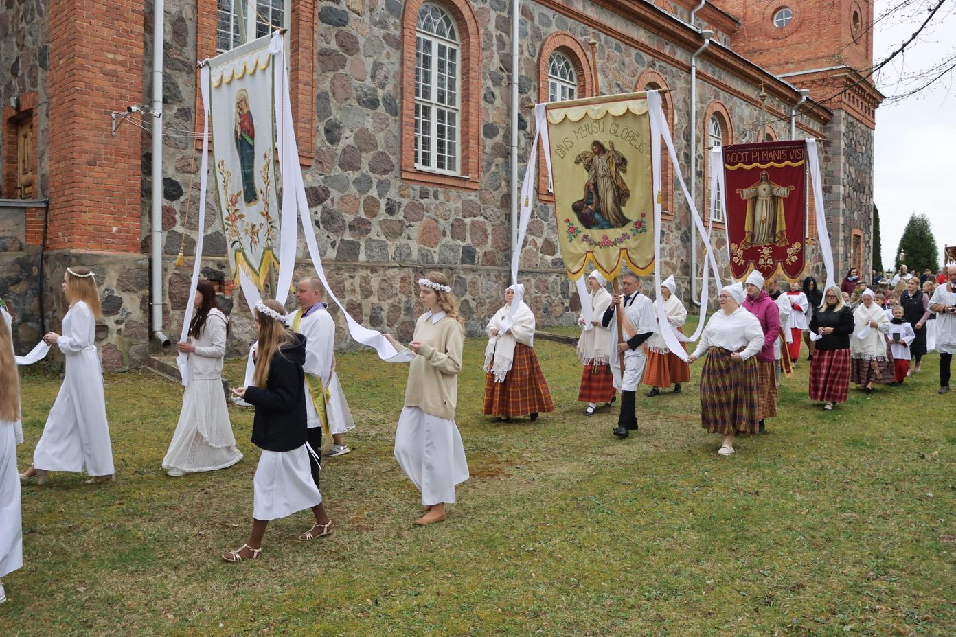 2025. gada Lieldienas Vārkavas draudzē