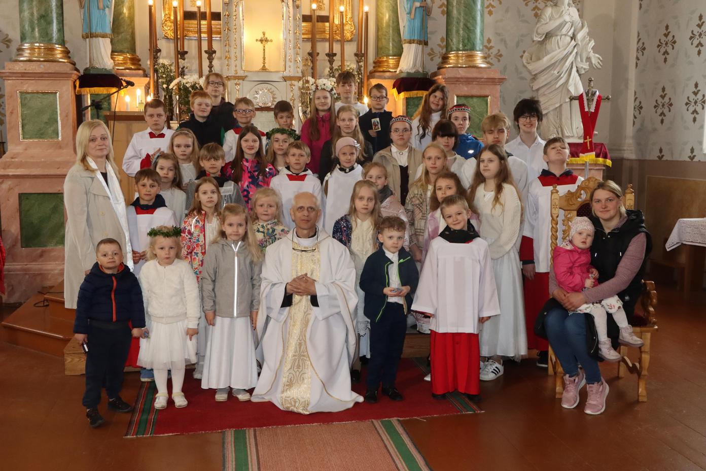 procesijas dalībnieki