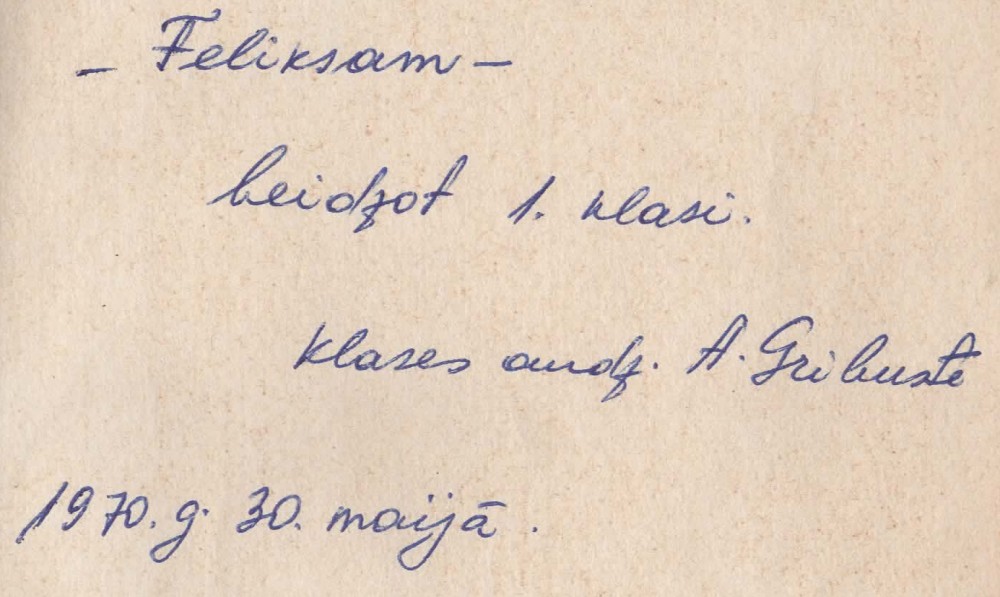 klases audzinātāja