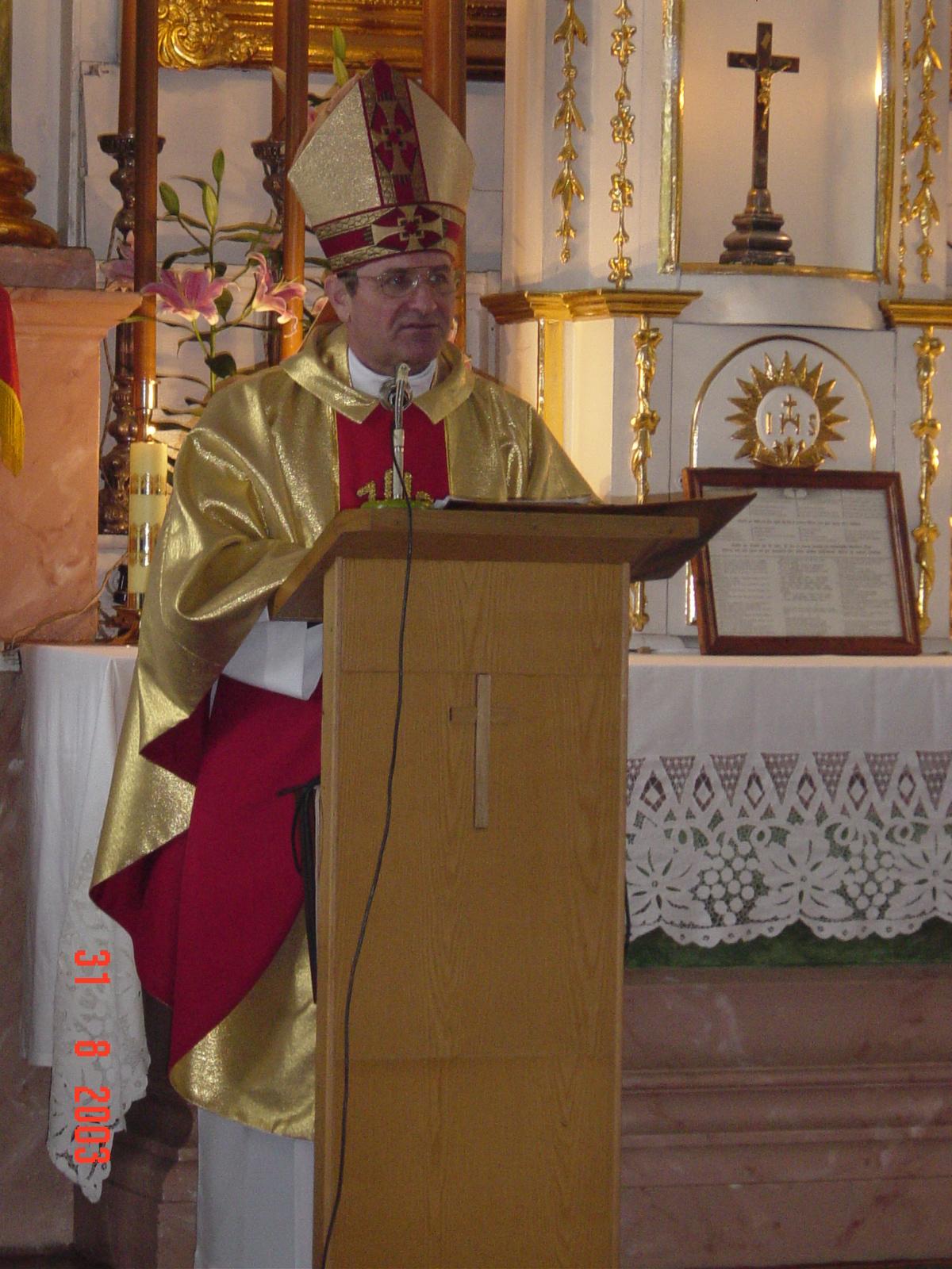 bīskapa Jāņa Bula vizitācija Vārkavas baznīcā