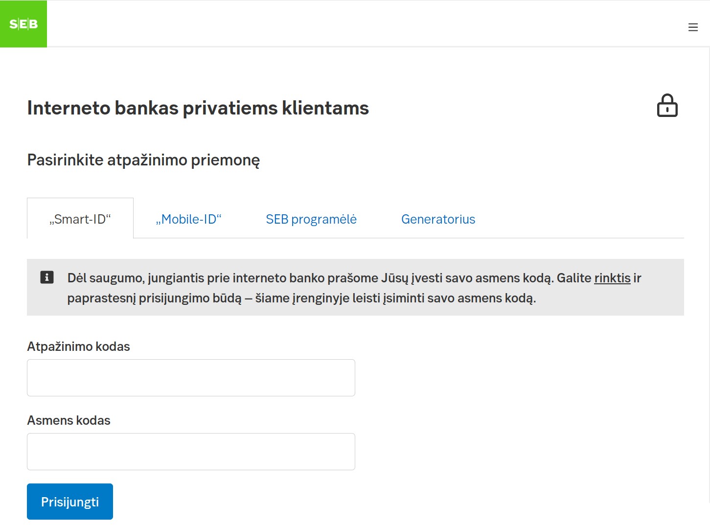 Lietuvas SEB bankas filiāle