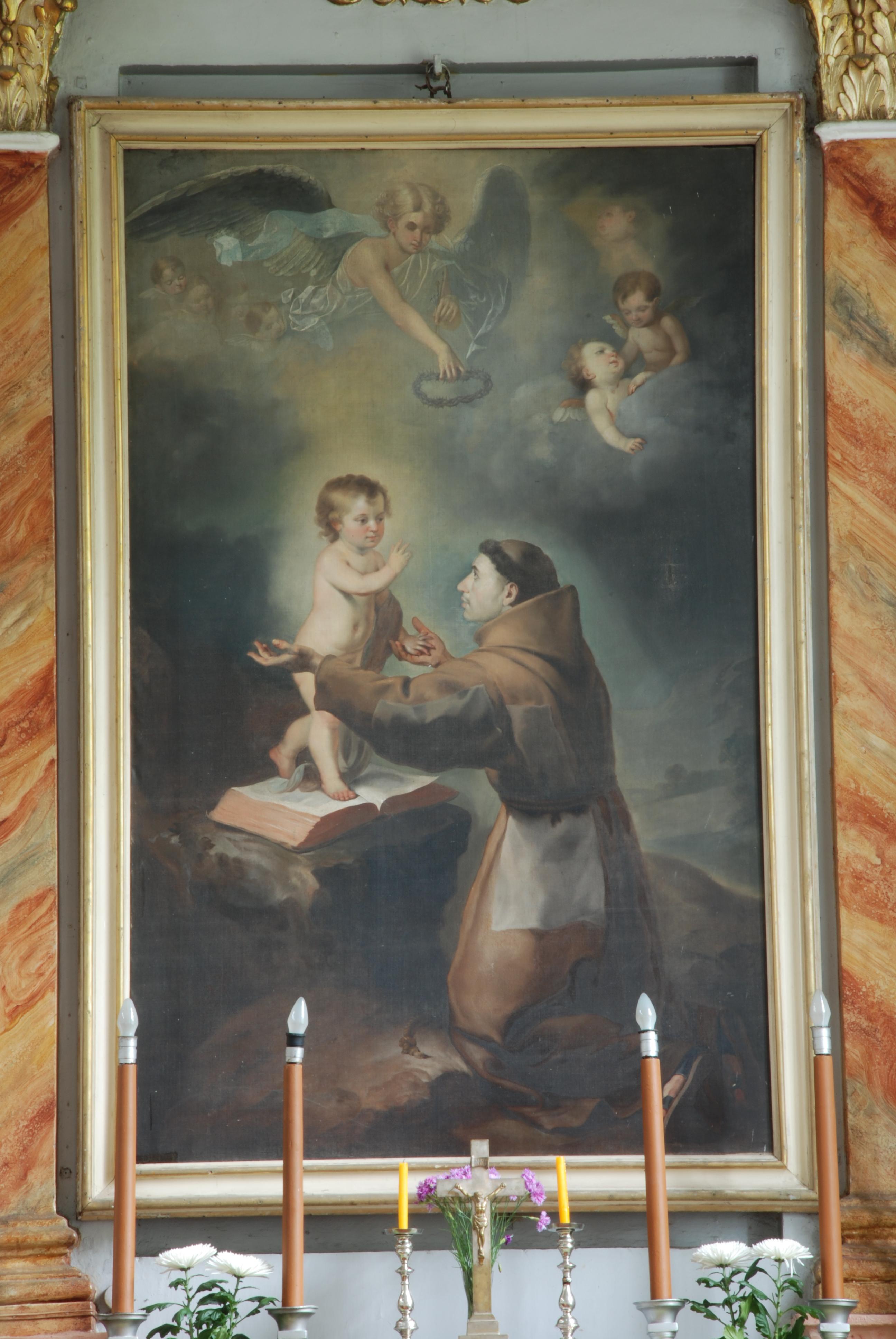 svētā Antona glezna