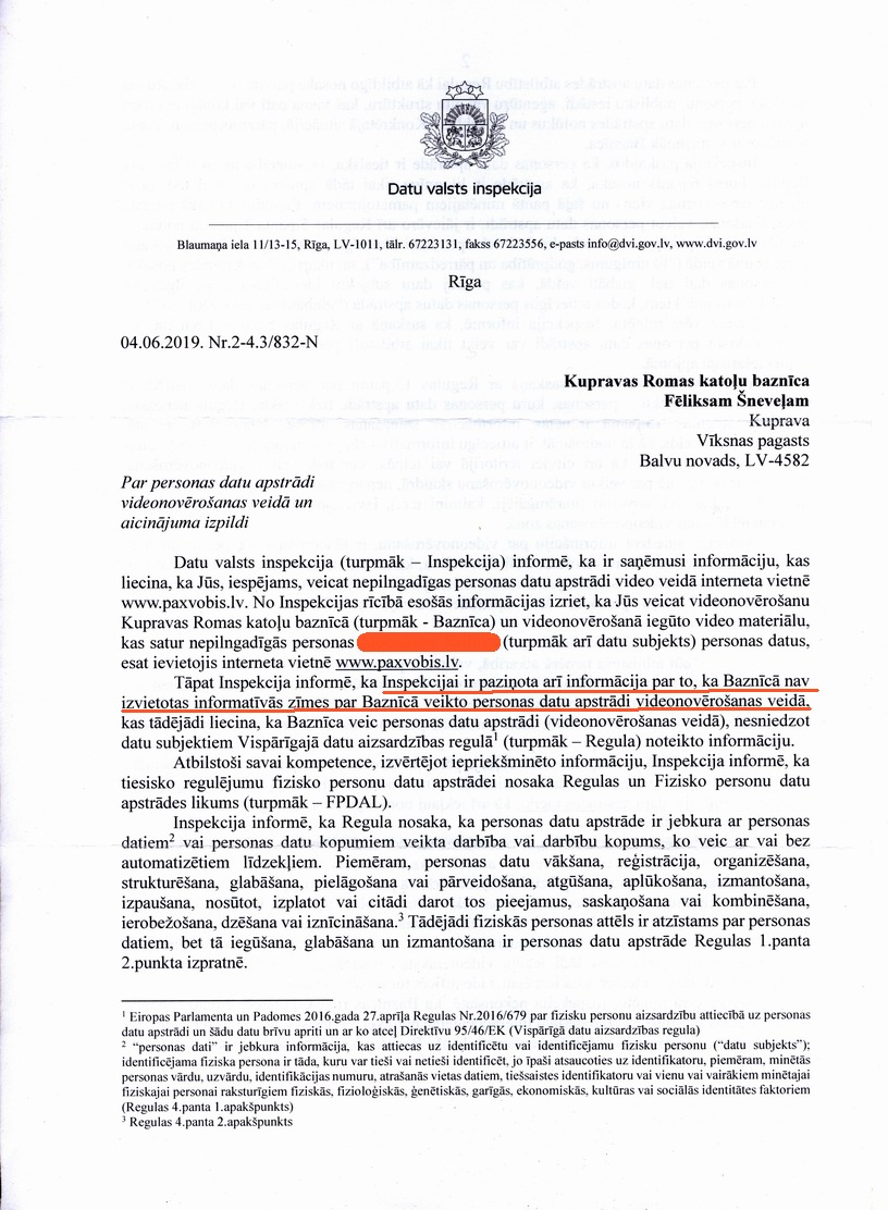 datu valsts inspekcija